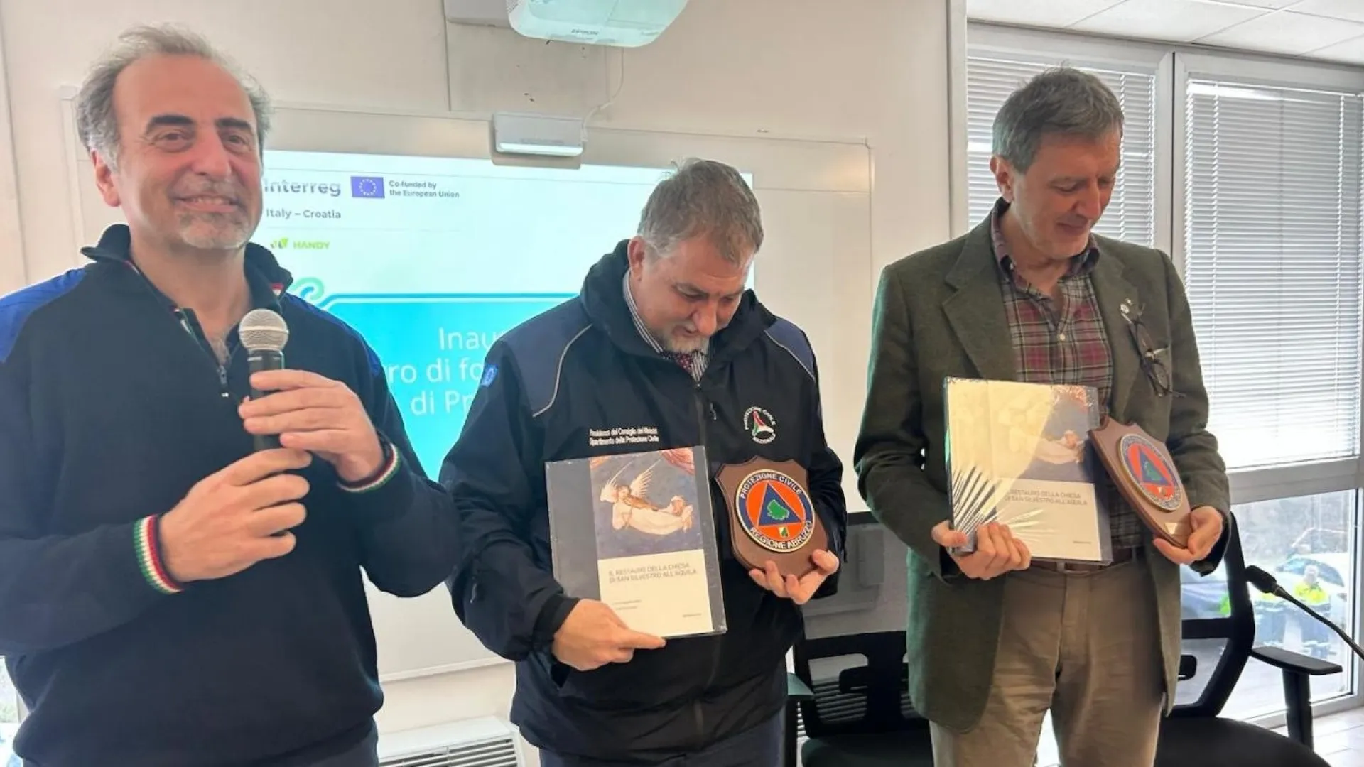 Marco Marsilio, Mauro Casinghini, Fabio Ciciliano