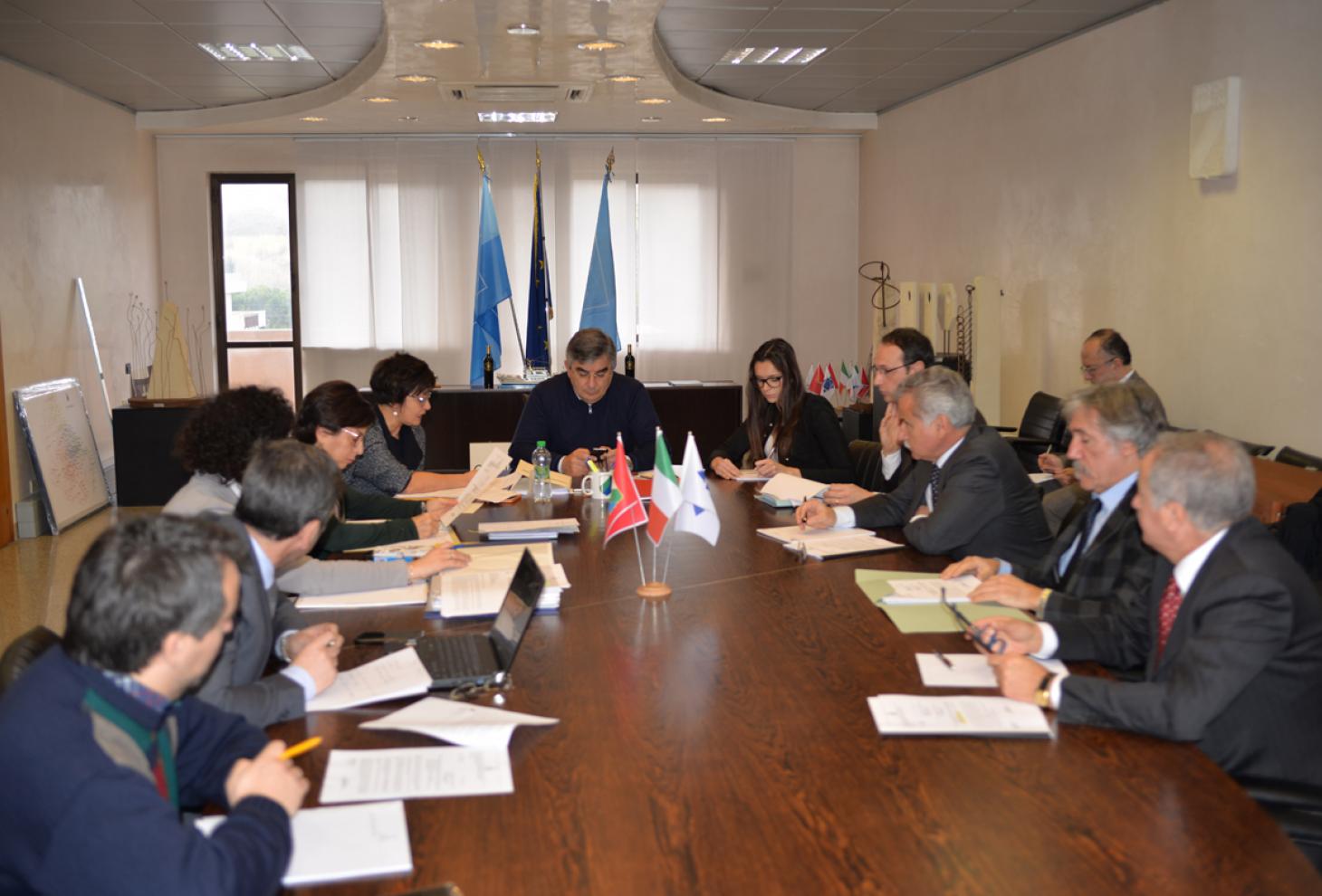 Riunione sulla gestione dell'interporti d'Abruzzo