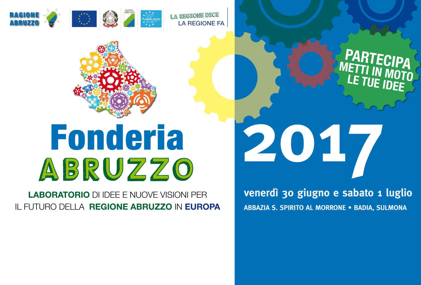 Manifesto Fonderia Abruzzo 2017