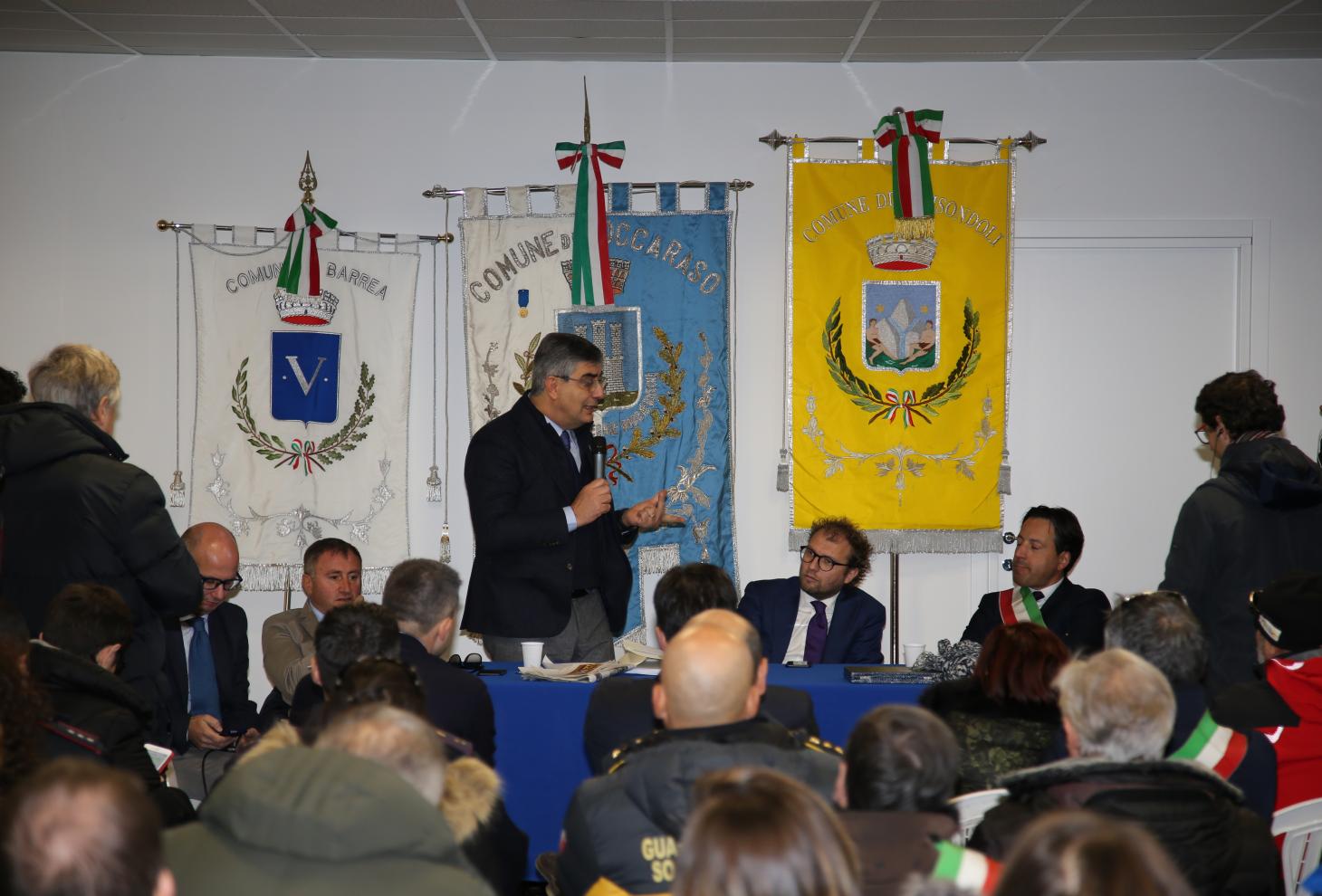Cerimonia di inaugurazione con il ministro Luca Lotti