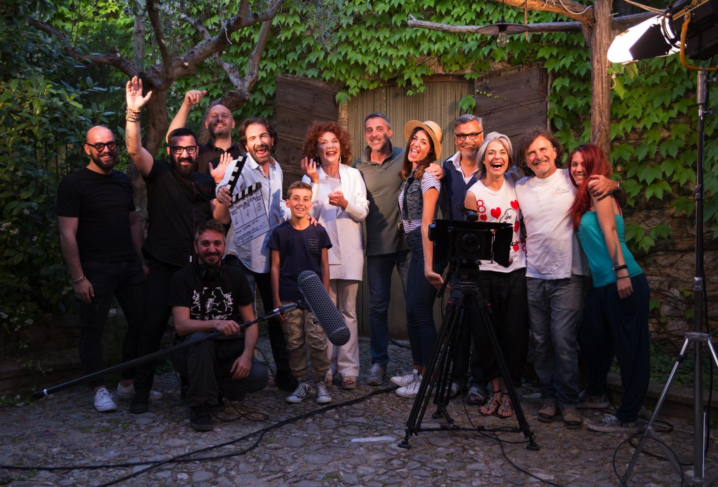 Uno spot per l'Abruzzo - backstage, foto di gruppo