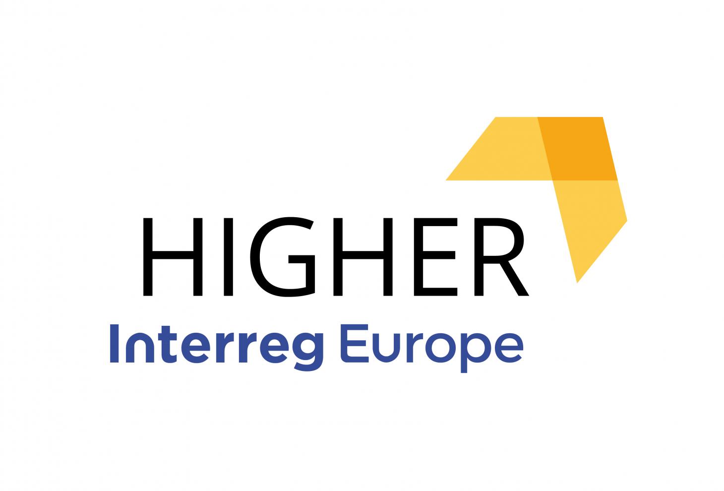 logo higher interreg europe