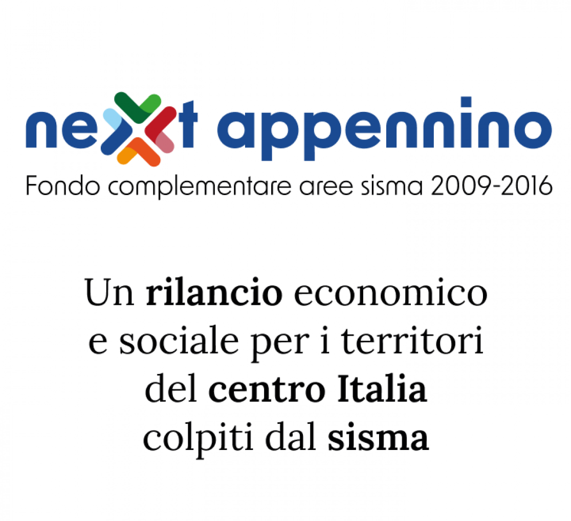 NextAppennino - Fondo complementare aree sisma 2009-2016