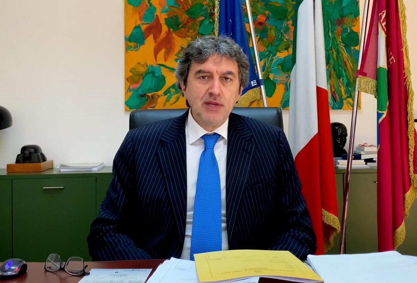 Il presidente della Regione Abruzzo, Marco Marsilio 