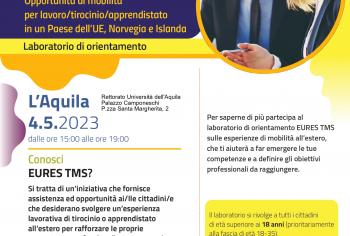 Eures: lavorare all'estero, giornata informativa a Università L'Aquila