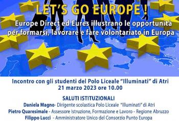 Formazione: Eures incontra studenti di Atri per opportunità in Europa