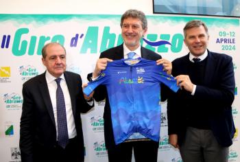Sport: Marsilio, svelato il Giro d'Abruzzo dal 9 al 12 aprile